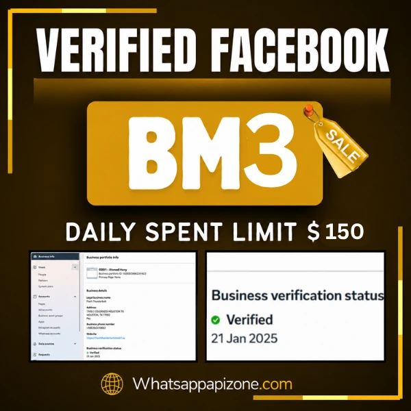 Buy Verified BM 3 | Premium & Trusted Facebook Business Manager