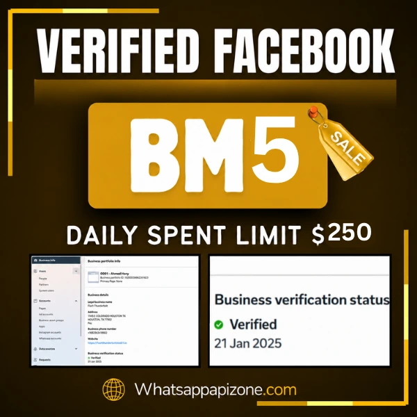 Buy Verified BM 5 | Premium & Trusted Facebook Business Manager