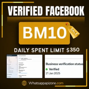 Buy Verified BM 10 | Premium & Trusted Facebook Business Manager (Safe & Powerful)