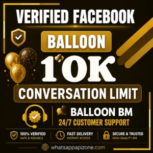 Buy WhatsApp API 10K Limit | Premium Verified Meta Business Manager