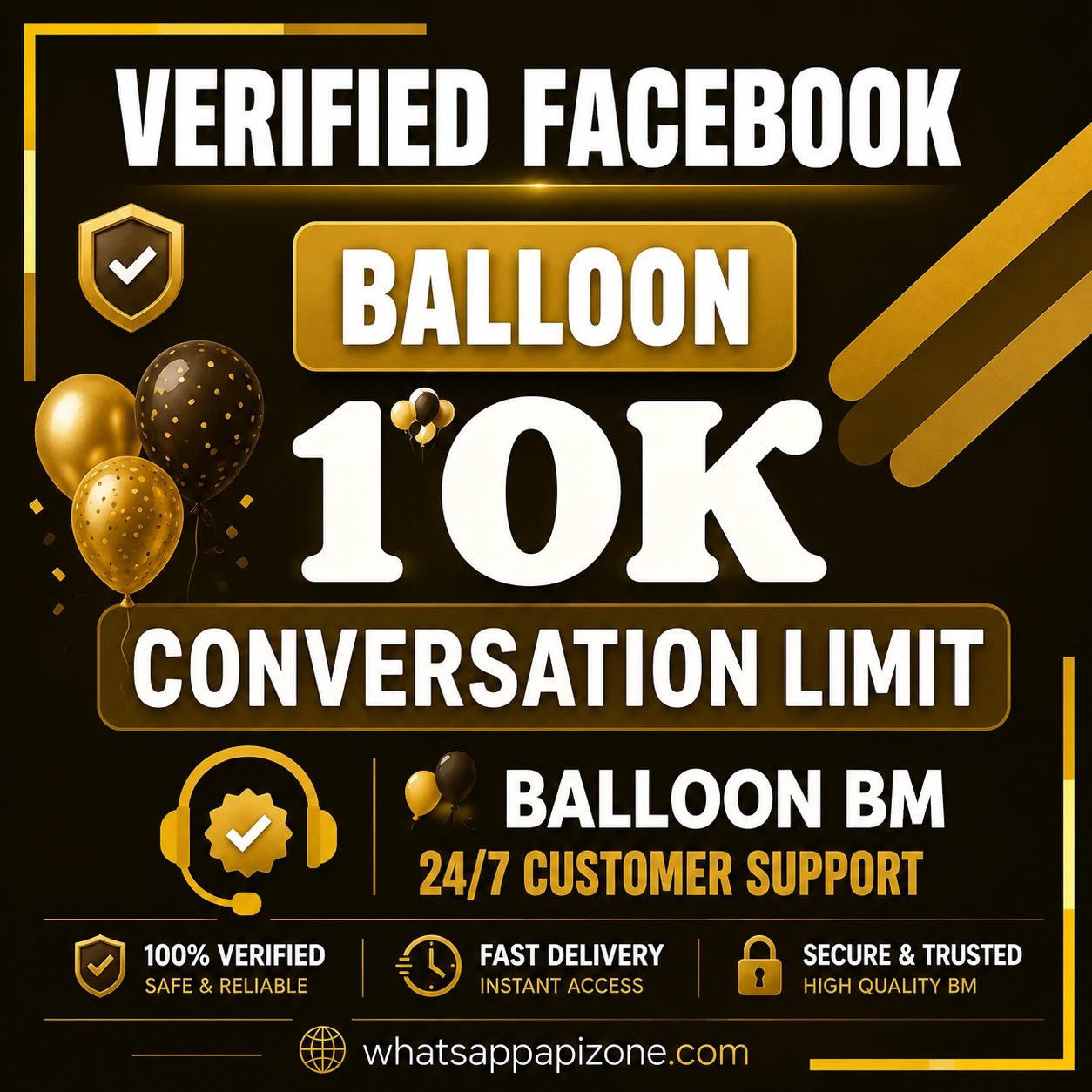 Buy WhatsApp API 10K Limit | Premium Verified Meta Business Manager